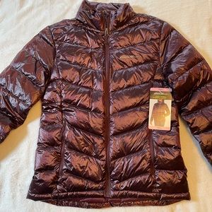 NEW with tags Womens Eddie Bauer Microlight Down Packable Jacket size Small S